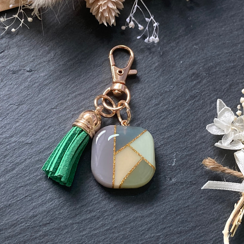 レジン ハンドメイド 幾何学模様 カラフル 多色 ゴールド シルバー