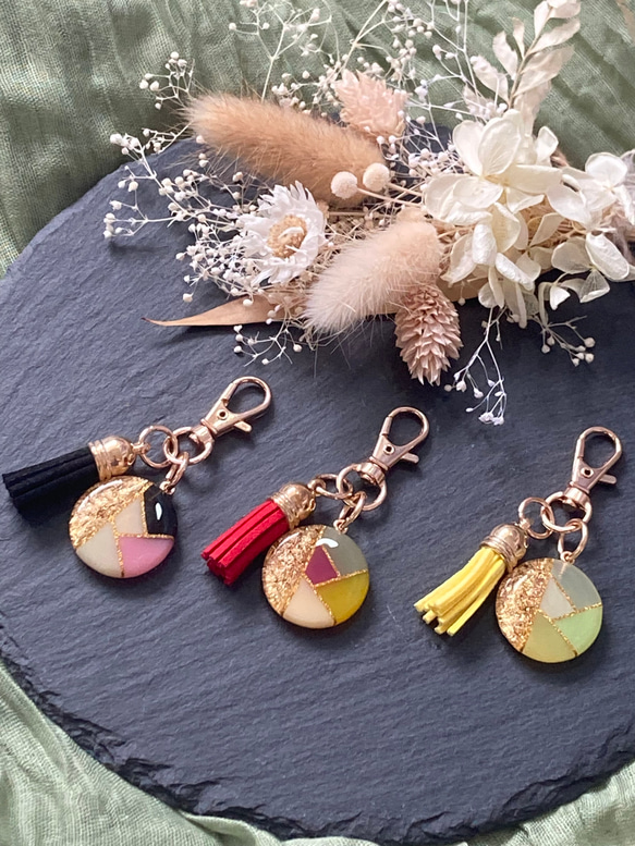 レジン ハンドメイド 幾何学模様 カラフル 多色 ゴールド シルバー