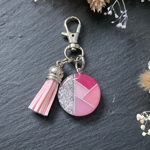 レジン ハンドメイド 幾何学模様 カラフル 多色 ゴールド シルバー