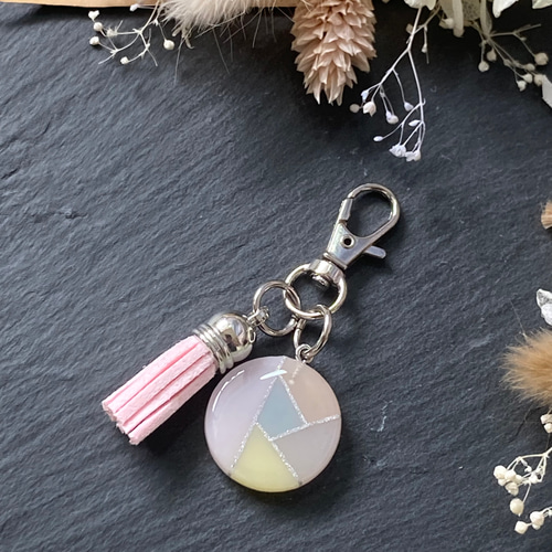 レジン ハンドメイド 幾何学模様 カラフル 多色 ゴールド シルバー