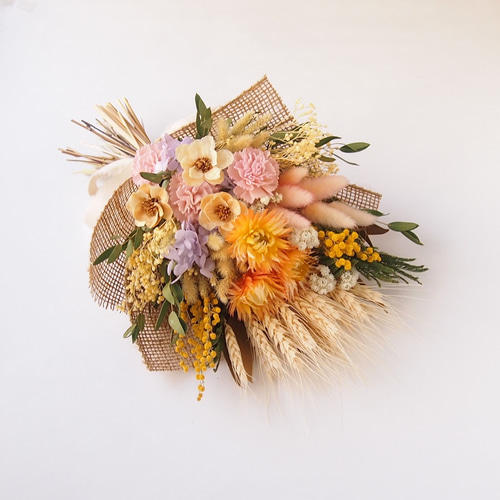 6.宿り木ブーケスワッグ 楽天市場】玄関 スワッグの通販 3.宿り木ブーケスワッグ