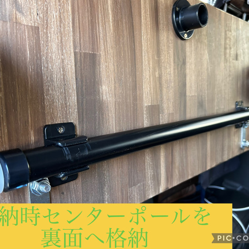 ハイエース セカンドテーブル 910mm ハンドメイド キャンプ 車