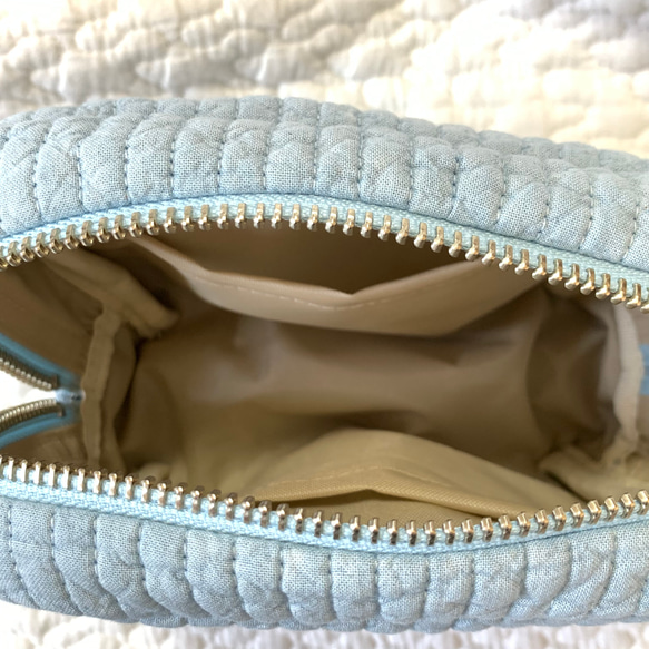 SとMの間のサイズ　月と星　minipouch ミニポーチ　ヌビ　コスメポーチ　サニタリーポーチ　イブル オリジナル 6枚目の画像