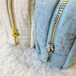 SとMの間のサイズ　月と星　minipouch ミニポーチ　ヌビ　コスメポーチ　サニタリーポーチ　イブル オリジナル 5枚目の画像