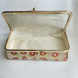 和柄小物入れ（がま口） 2枚目の画像