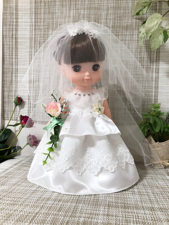 【ちょん】ドール　赤ちゃん　ドレス　服 当社の 【ちょん】ドール 赤ちゃん ドレス 服 クラフト・布製品