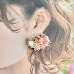 かすみ草 イヤリング・ノンホールピアス の人気通販｜Creema