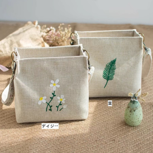 【税込】 夏バッグ ミニショルダーバッグ 花 身軽なお出かけに 刺繍バッグ バッグ