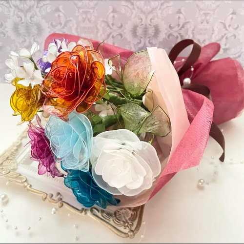 薔薇のオーダー(大サイズ)☆ディップフラワー☆アメリカンフラワー アートフラワー moririnディップフラワー 通販|Creema(クリーマ) 17701429 薔薇のオーダー(大サイズ)☆ディップフラワー☆アメリカンフラワー アートフラワー moririnディップフラワー 通販|Creema(クリーマ) 17701429