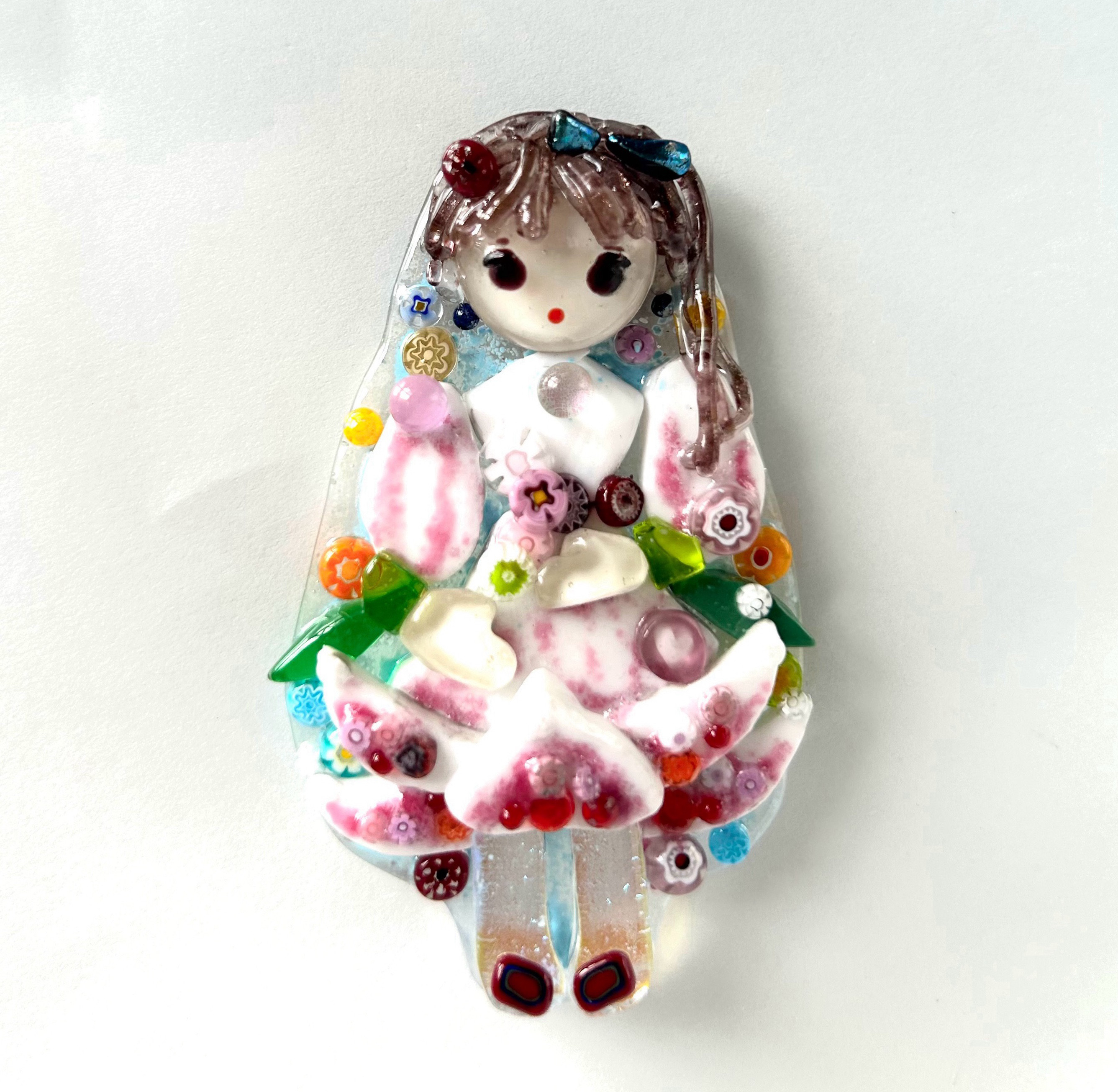 glass doll  花の妖精　ユリ（鹿の子百合）