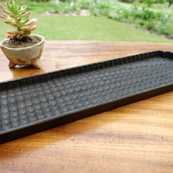 綺麗な木目の小ぶりの我谷盆 お盆 トレイ 木地盆 折敷 お盆・トレイ