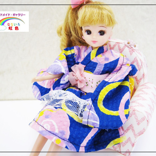 ハンドメイドぬいぐるみ 紫のなないろちゃん 言いまくっ