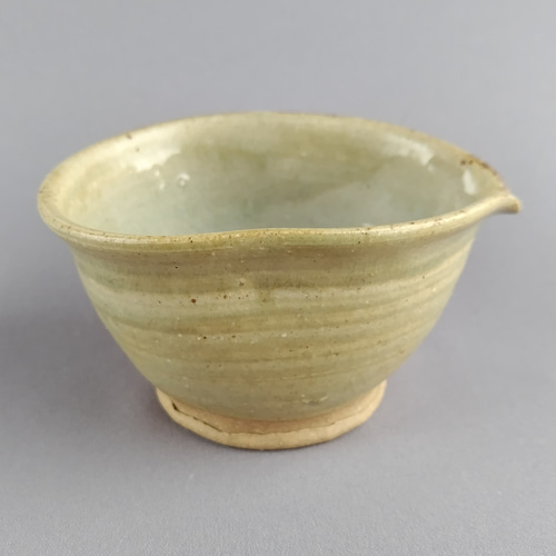 5寸片口鉢 内黒青十草｜MINODONBURI shop