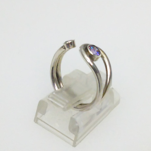 あこや　シルバーオープンリング 楽天市場】シルバー925 アコヤ本真珠 オープンリング 10-20号