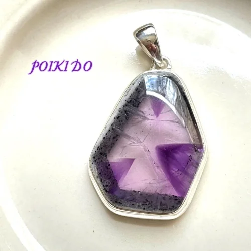 最高級トラピッチアメジストのペンダント（Silver９２５）