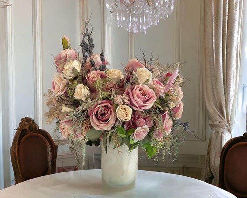 ラグジュアリー ウェディング ロココ調 フラワーアレンジメント オーダー商品 ラグジュアリー ウェディング ロココ調 フラワーアレンジメント