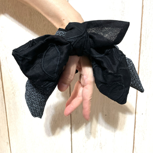 刺繍生地・着せ替えシュシュ シュシュ 結結 通販｜Creema(クリーマ 