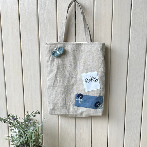 ミナペルホネン】ショップバッグ 白 ミナペルホネン「 白用品」限定