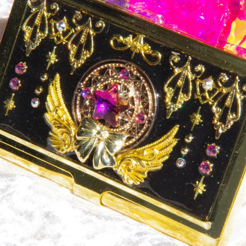 魔法雑貨ハートキラキラカードケース 名刺入れ・カードケース nAmi