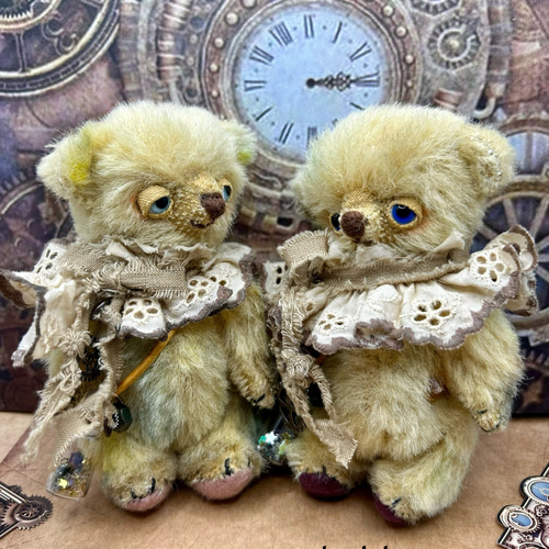 アンティーク風テディベア B ぬいぐるみ Shabby Cat 通販