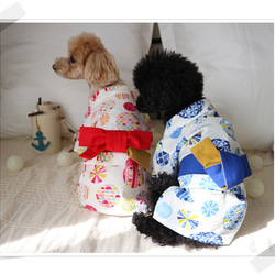 犬服ゆかた 犬 犬服 男の子 女の子 浴衣 祭 夏祭り 花火大会 花火