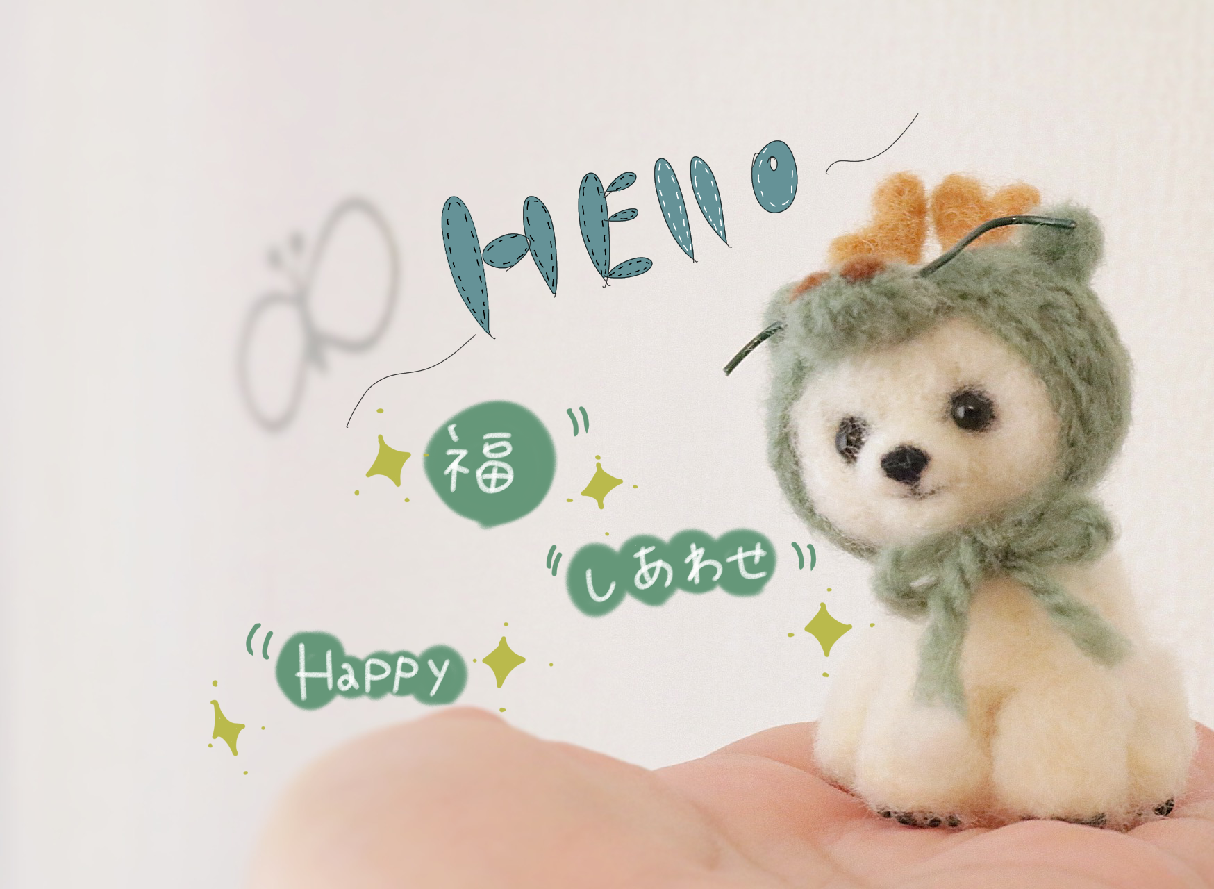 ＊仲良しわんちゃん＊ハンドメイドオーダー用 受付ページ  パネル ハンドメイド オーダー受付ページ ♡仲良しわんこ ランチ