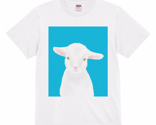 美品★goat bless you Tシャツ ヤギ グリーン(WEB限定) ヤギTシャツ Tシャツ Hanami 通販 17705567｜Creema(クリーマ)