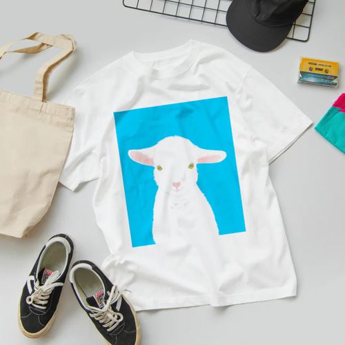 美品★goat bless you Tシャツ ヤギ グリーン(WEB限定) ヤギTシャツ Tシャツ Hanami 通販 17705567｜Creema(クリーマ)