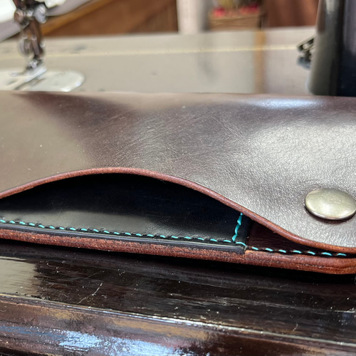 イタリアンレザー トラッカーウォレット 長財布 HARU leather 通販 