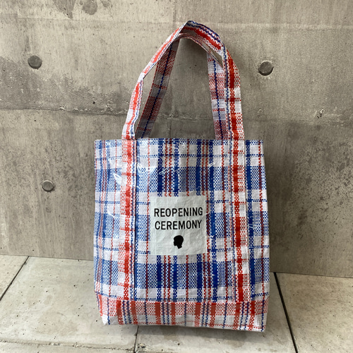 ハンドメイド　トート レジャートートバッグ 撥水性 ビニールコーティング／ピクニック