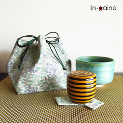 お茶一服セット、巾着入り、さ番 楽天市場】fabrizm 巾着袋 Sサイズ 20×24cm でんしゃ 日本製