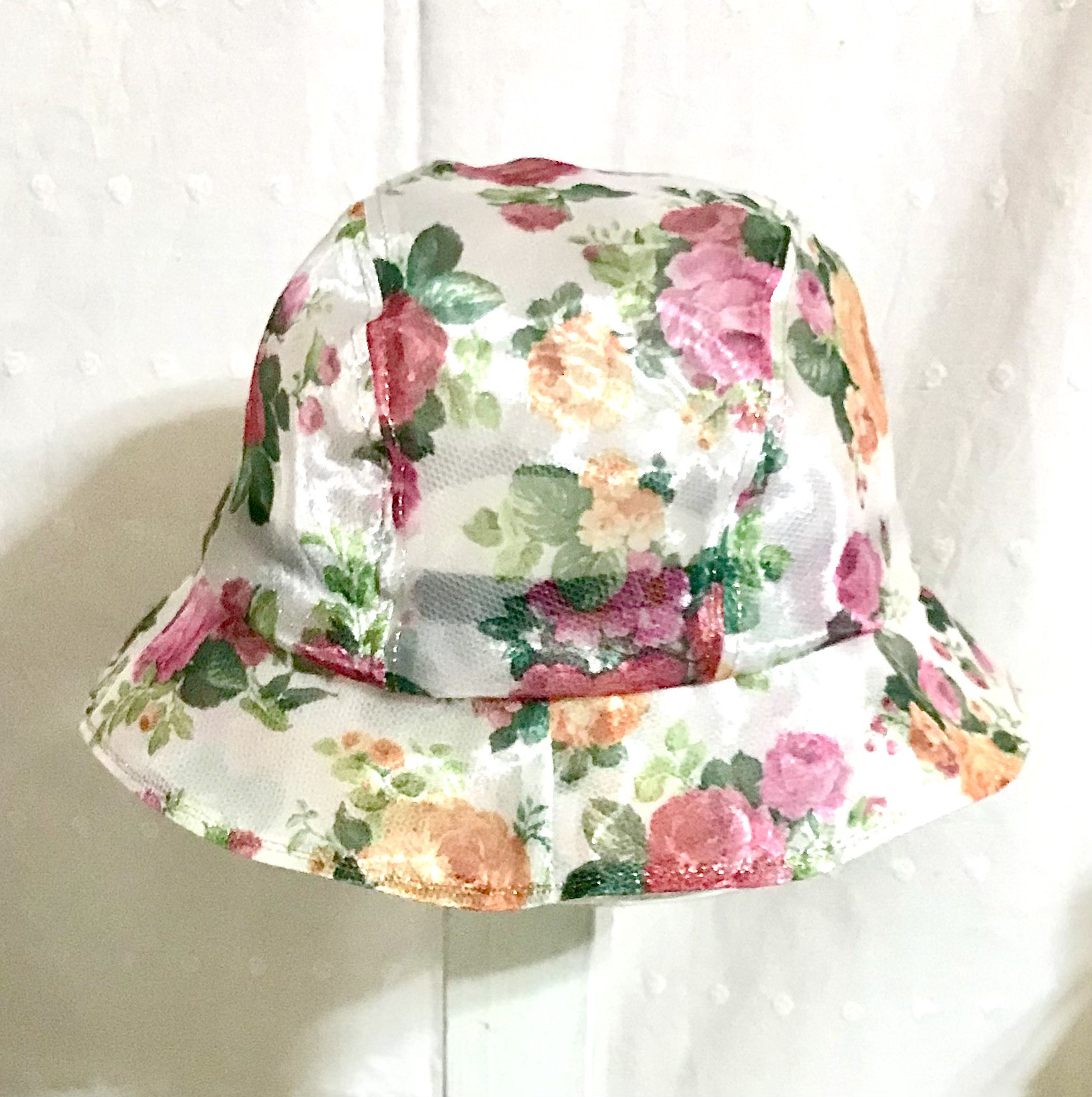【フラワー柄のオーガンジーハット】 4,264円