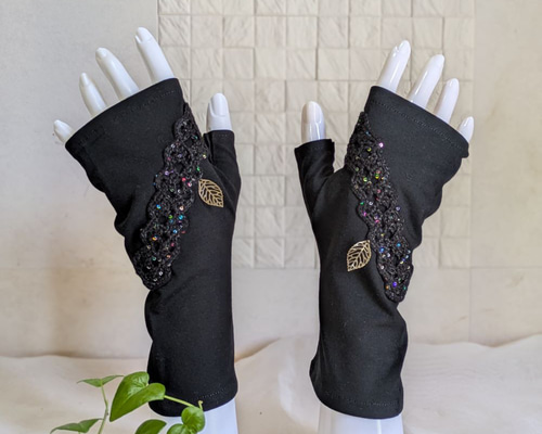 なる様ハンドメイドアームカバー アームカバーの作り方】 ハンドメイド 水仕事・ガーデニングに便利