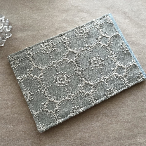 ★はこ★受注製作【マルチケース】ミナペルホネン anemone gray ☆受注製作【マルチケース】ミナペルホネン anemone gray 〜母子