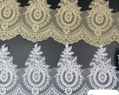 C37★NAVY★チュール★お花＆ちょうちょ刺繍レース★ハンドメイドマスク C37☆NAVY☆チュール☆お花＆ちょうちょ刺繍レース☆ハンドメイド