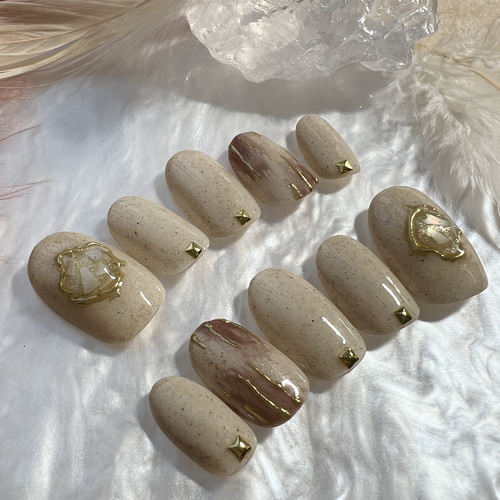 アースカラーネイル ネイルチップ（つけ爪） nail Tula 通販 17706411