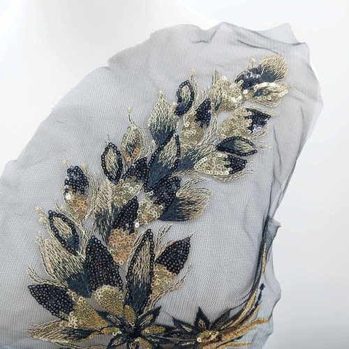 AZ389 花柄モチーフレース 襟レース 刺繍レース 社交ダンス AZ389 花柄モチーフレース 襟レース 刺繍レース 社交ダンス