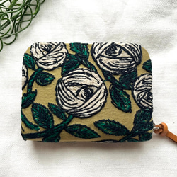 ハンドメイド　がま口長財布　ミナペルホネン　forest tile ミナペルホネン forest tile ハンドメイド がま口 - メルカリ