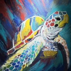 運気の上がる絵 モリオン アート ネコ ／ 可愛い 風水 絵画 インテリア