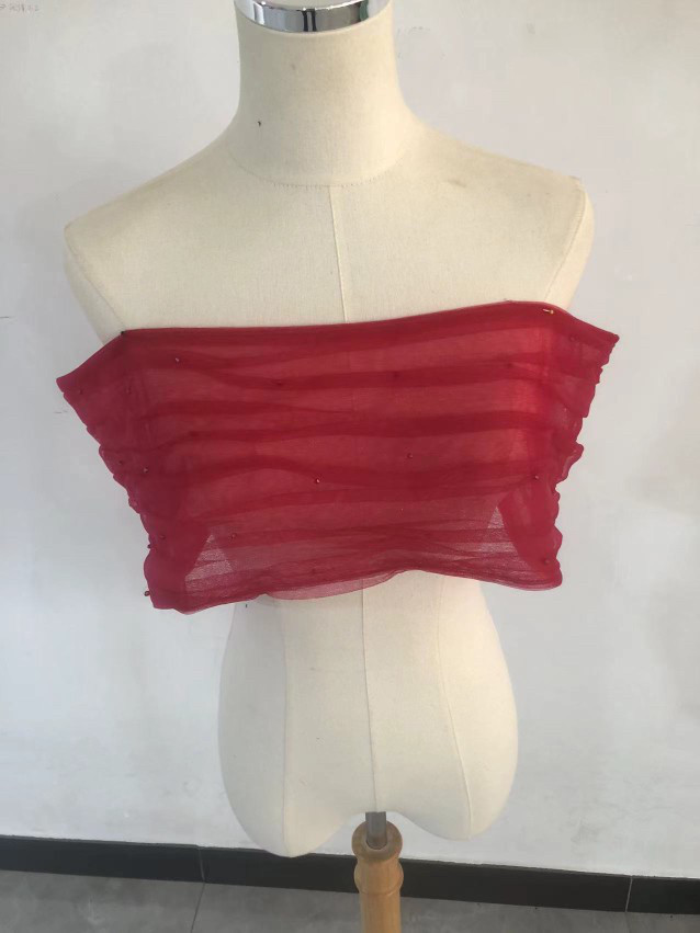 ポンチョ ワインレッドオフショルダー　ロールカラー　ドレスアレンジ　編み上げ 色直し　サイズ調整可能