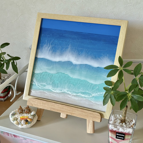 海アート 水平線 レジンアート オーシャンアート その他アート