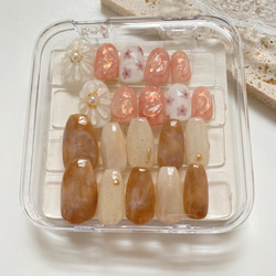 ネイルチップ保管ケース【巾着袋付き】 6枚目の画像