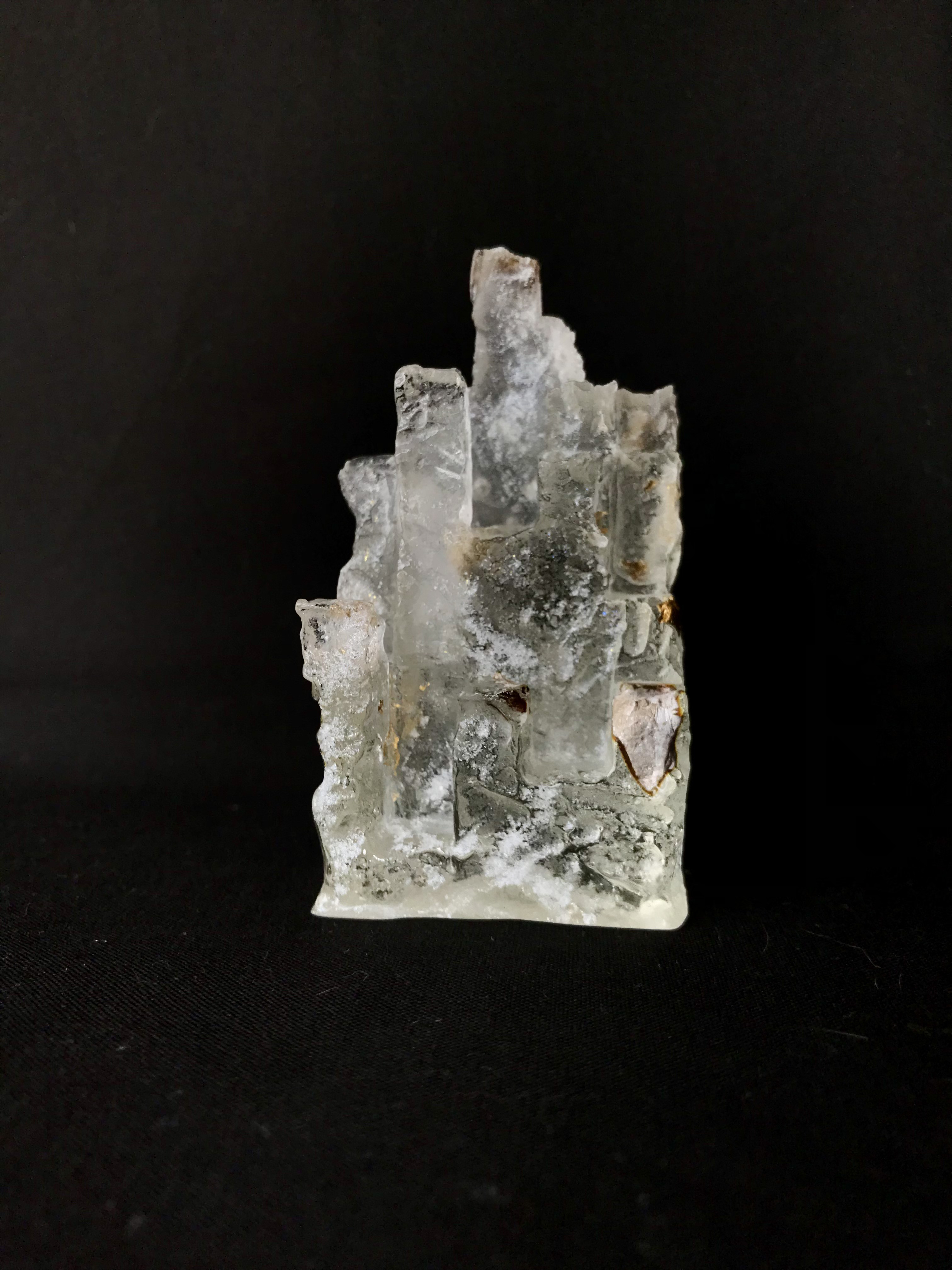 「buildings」type.A ancient ruins 佐伯泰典作　銀化 buildings」type.A ancient ruins 佐伯泰典作銀化