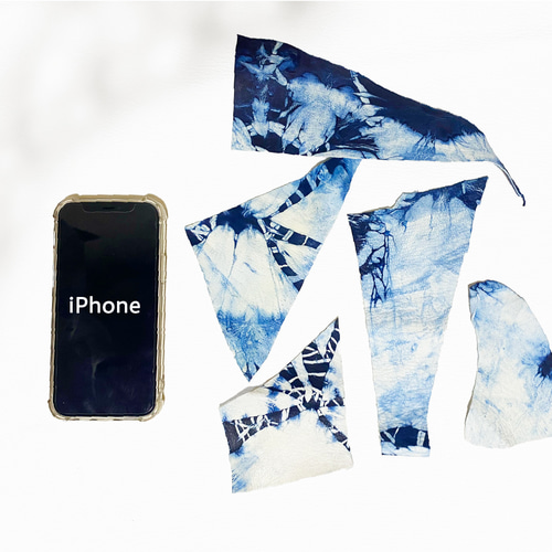 一閑張り 一閑張りバック 藍染 麒麟麦酒 型染隠れ蓑 一閑張り 一閑張り