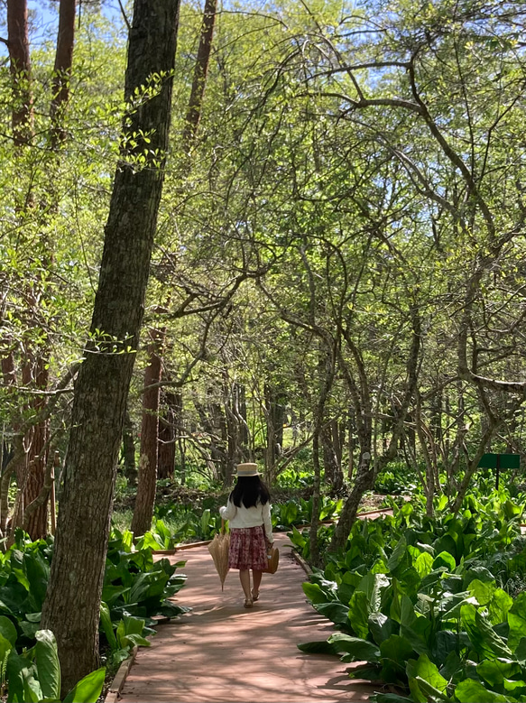 リバティ　チャイルドフットコラージュ　ピンク　キッズワンピース　　親子コーデ　色違いコーデ　リンクコーデ　承ります サイズ展開とお値段 400円９０　　11 600円