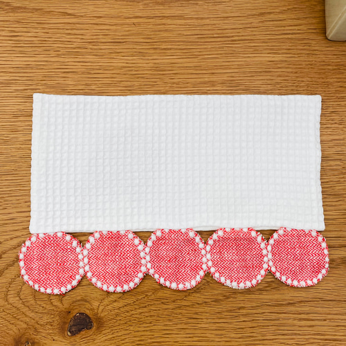 ⚮̈ミナペルホネン ハンドメイド⚮̈ マット(forest parade／tambourine