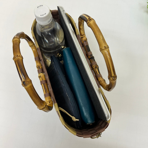 受注製作】プラカゴ SSサイズ/B5 SS-240 こげ茶*ブラウン 2way