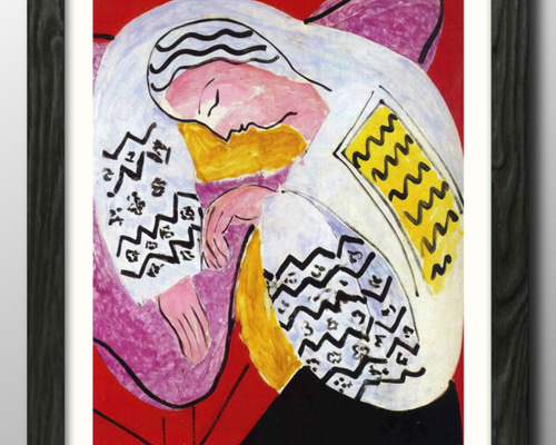 14887□ポスター アート 絵画『アンリ・マティス マチス 夢』北欧 A3