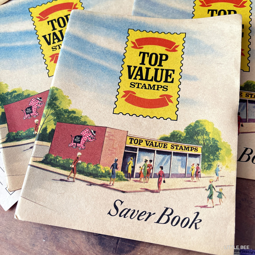 154・top value クーポンブック 1冊 古い紙 ヴィンテージ