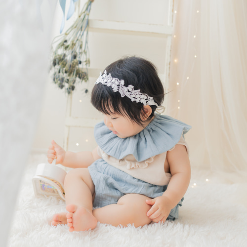 送料無料】X'masふりふりつけ襟スタイ&カボチャパンツ